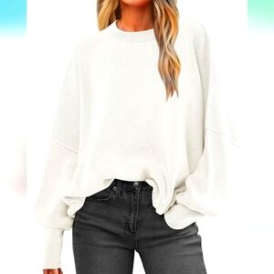 Women's White Sweater